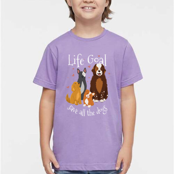 LAT Youth Fine Jersey Tee - Printed Logos Thumbnail